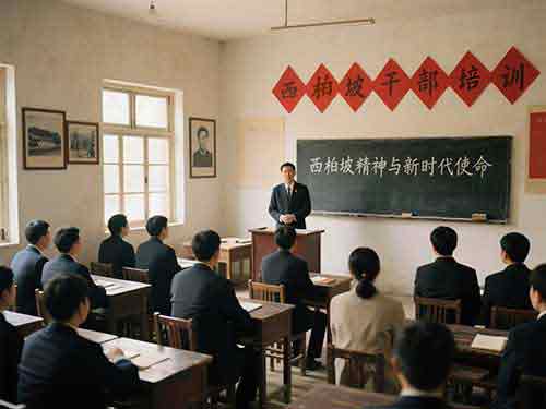 西柏坡红色教育基地教学模式