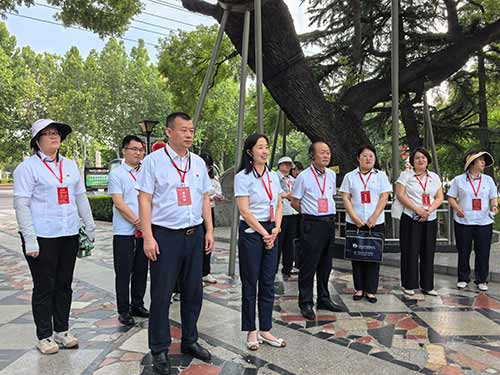 哈尔滨广厦学院马克思主义学院“使命之路·西柏坡精神研学班”纪实