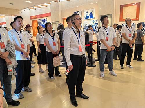 赓续西柏坡精神 走好新时代赶考路——大悦城控股北方大区西安公司红色践学活动纪实